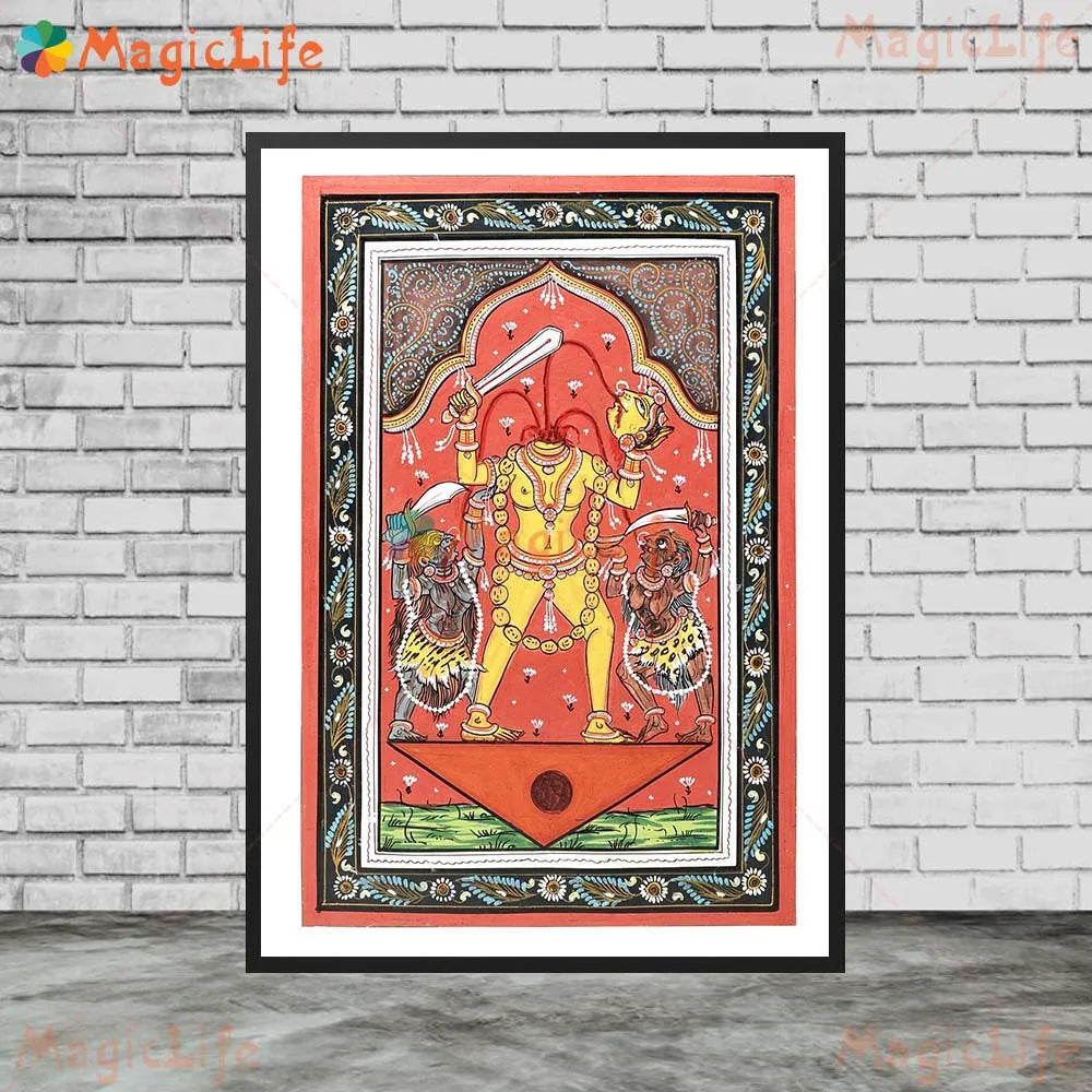 Goddess Durga Kamadeva Religion Poster Wall Pictures For Living Room Wall Art Canvas Painting Home Decor Unframed