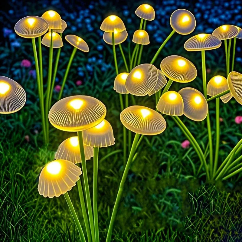 LED Solar Mushroom Garden Lights – Waterproof Pathway Decor